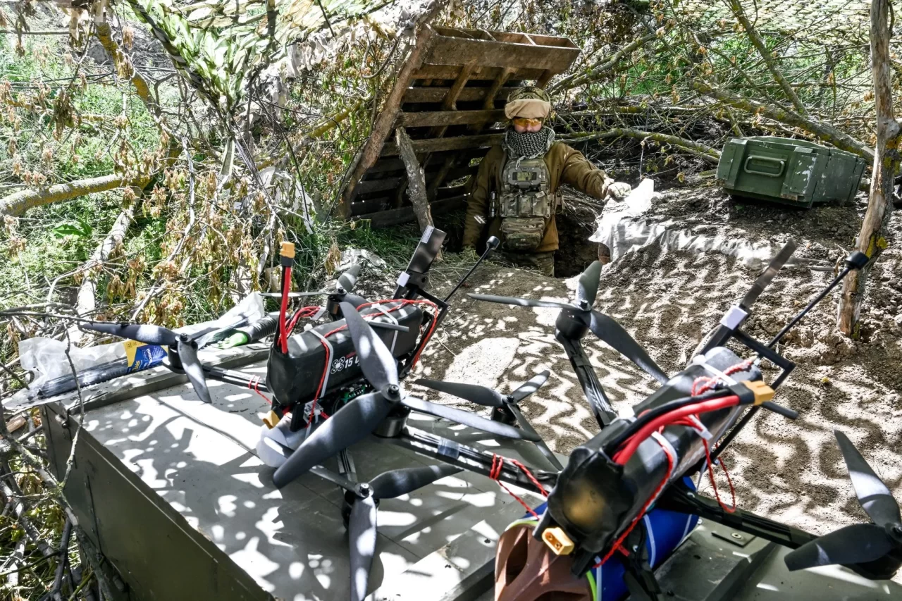 Operatorii de drone ucraineni au „distrus” o întreagă brigadă