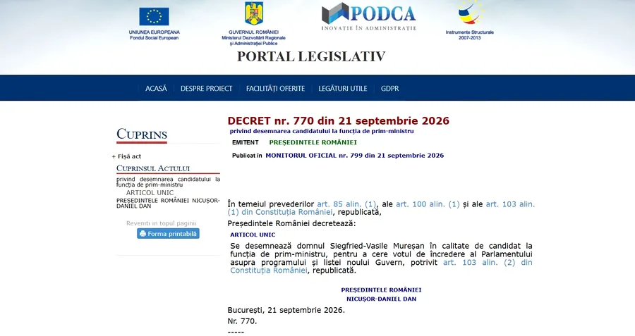 Siegfried Mureşan, atacată în instanţă